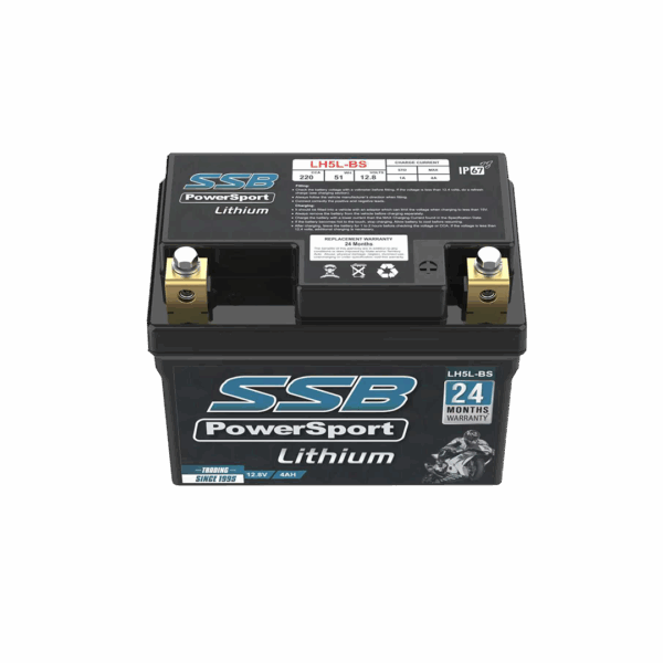 LH5L-BS SSB High Performance Lithium Motorcycle Battery