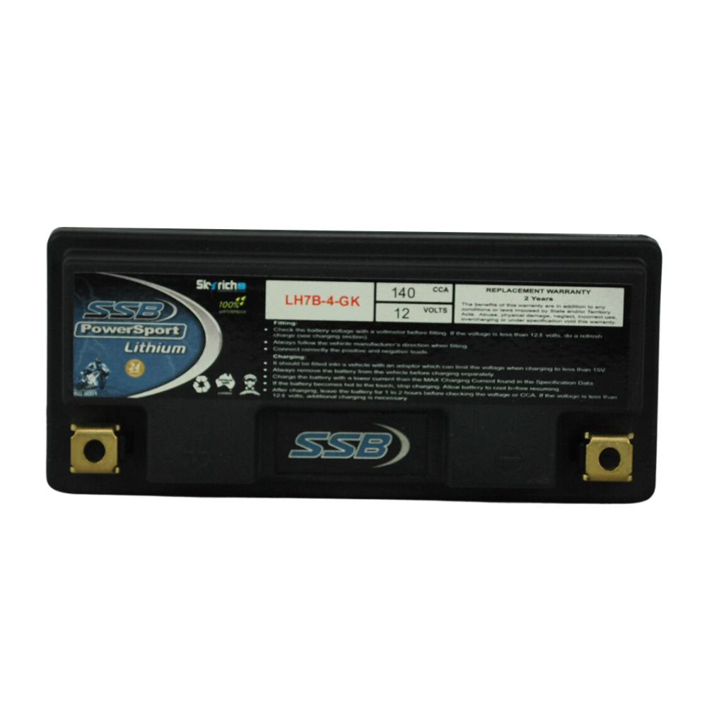 LH7B-4-GK SSB High Performance Lithium Motorcycle Battery
