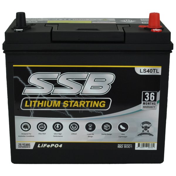 LS40TL SSB Lithium Starting Car Battery (Group 40)
