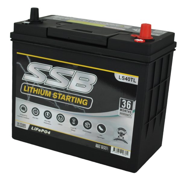 LS40TL SSB Lithium Starting Car Battery (Group 40)