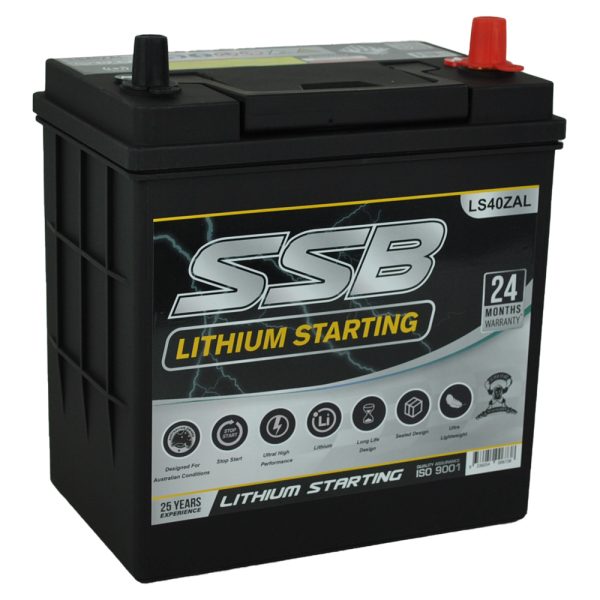 LS40ZAL-BT SSB Lithium Starting Car Battery (NS40ZL)