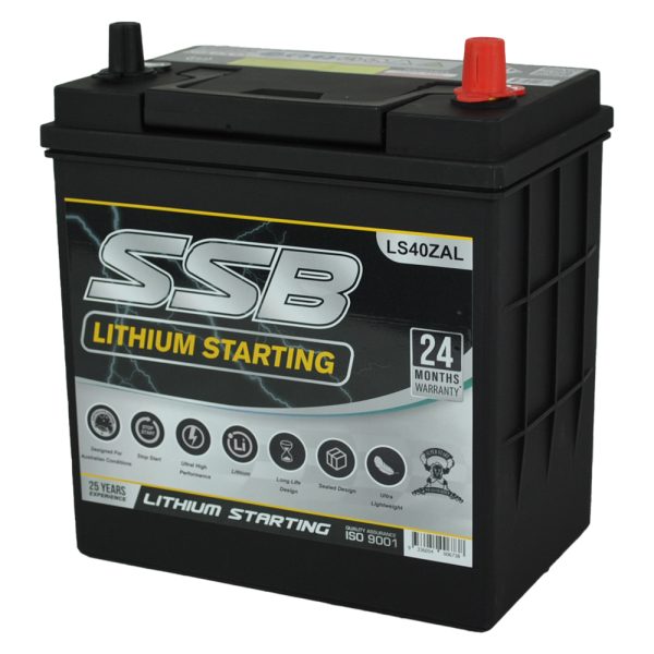 LS40ZAL-BT SSB Lithium Starting Car Battery (NS40ZL)