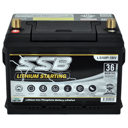 LS50P-16V SSB Lithium Starting Car Battery