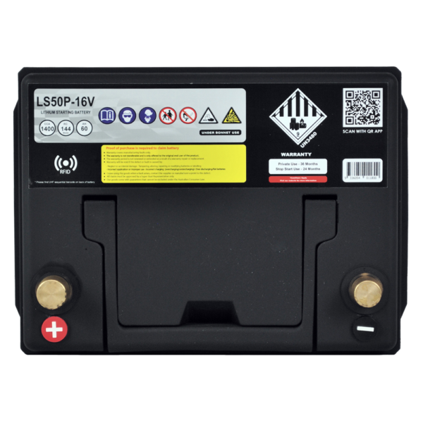 LS50P-16V SSB Lithium Starting Car Battery