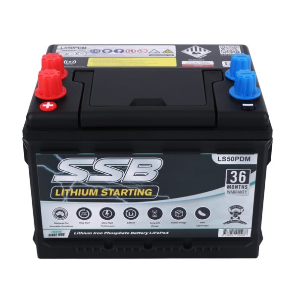 LS50PDM SSB Lithium Starting Car Battery