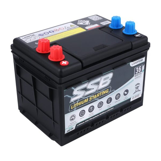 LS50PDM SSB Lithium Starting Car Battery