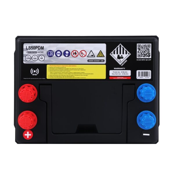 LS50PDM SSB Lithium Starting Car Battery