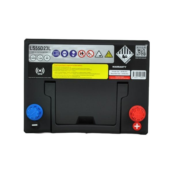 LS55D23L SSB Lithium Starting Car Battery (Group 23)