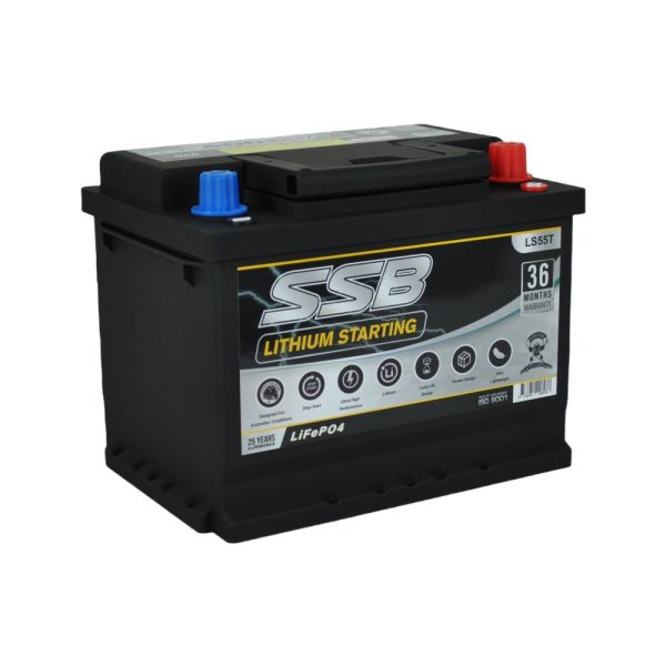 LS55T SSB Lithium Starting Car Battery