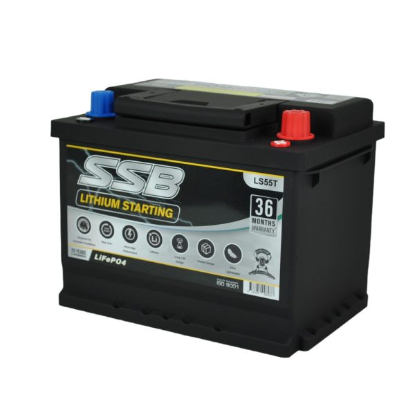 LS55T SSB Lithium Starting Car Battery