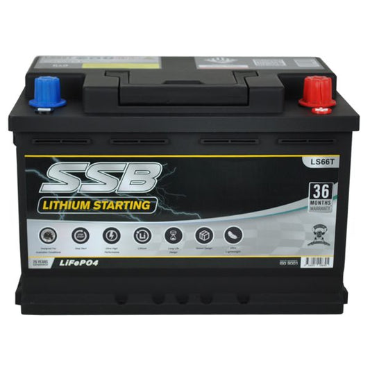LS66T SSB Lithium Starting Car Battery