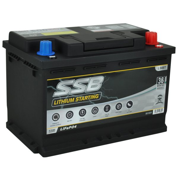 LS66T SSB Lithium Starting Car Battery