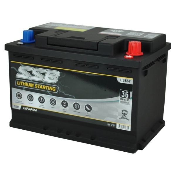 LS66T SSB Lithium Starting Car Battery