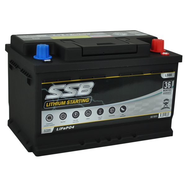 LS66 SSB Lithium Starting Car Battery