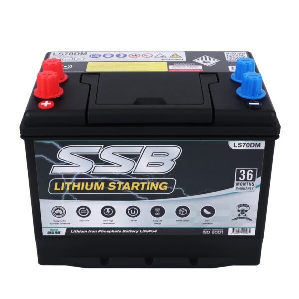 LS70DM SSB Lithium Starting Car Battery