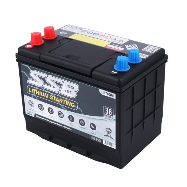 Ls Battery Small LS70DM SSB Lithium Starting Car Battery – Suncoast Batteries