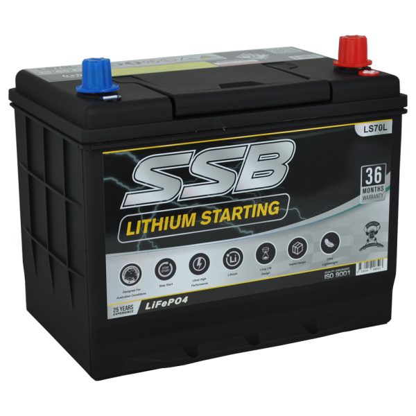 Ls Battery Small LS70L SSB Lithium Starting Car Battery – Suncoast Batteries