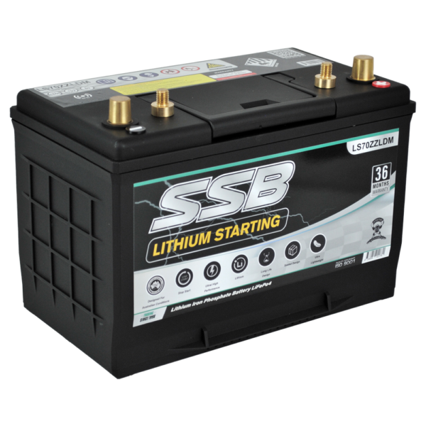 LS70ZZLDM SSB Lithium Starting Car Battery – Suncoast Batteries