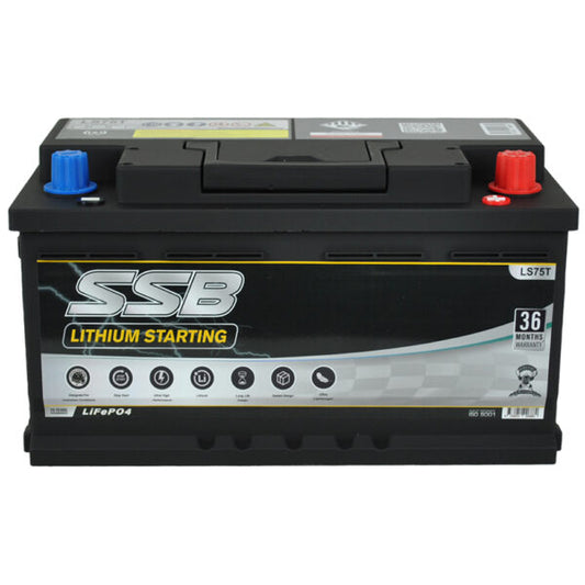 LS75T SSB Lithium Starting Car Battery