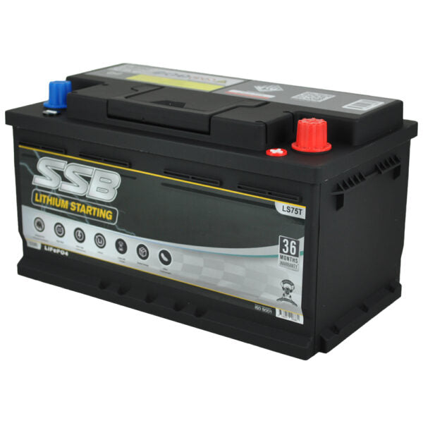 LS75T SSB Lithium Starting Car Battery