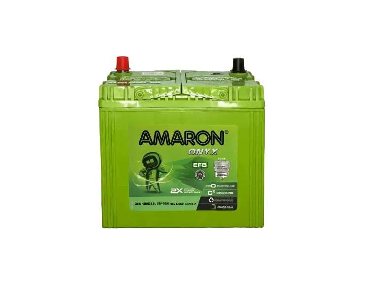 Amaron EFB Automotive Battery Q85-115D23L (EFB55D23L)