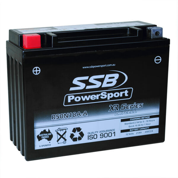 R50N18A-A SSB XR Series Motorcycle Battery (YTX24H-BS )