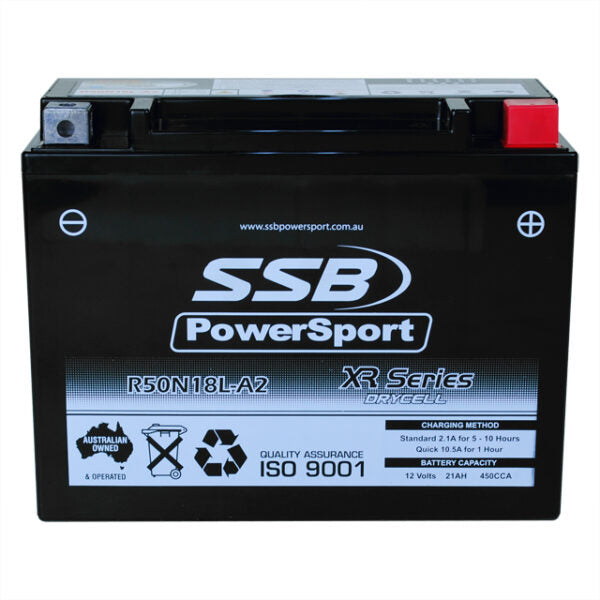 R50N18L-A2 SSB XR Series Motorcycle Battery