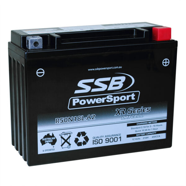 R50N18L-A2 SSB XR Series Motorcycle Battery