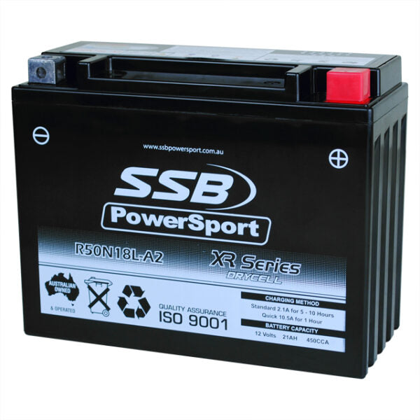 R50N18L-A2 SSB XR Series Motorcycle Battery