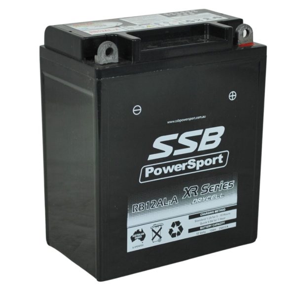 RB12AL-A SSB XR Series Motorcycle Battery (12N12A-4A-1L)