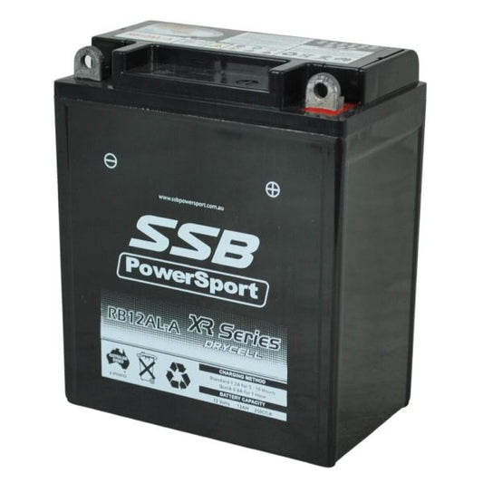 RB12AL-A SSB XR Series Motorcycle Battery (12N12A-4A-1L)
