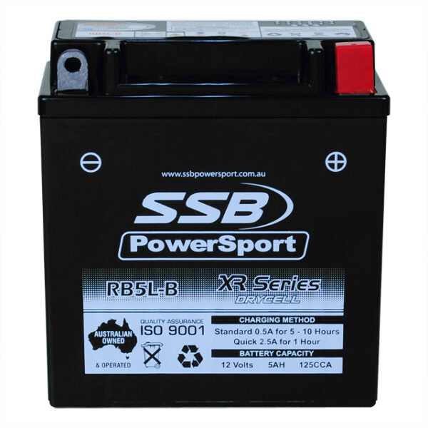 RB5L-B SSB XR Series Motorcycle Battery (12N5.5B)