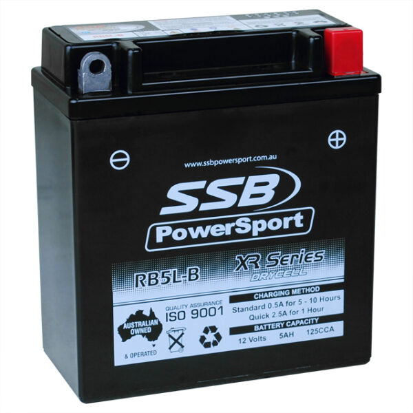 RB5L-B SSB XR Series Motorcycle Battery (12N5.5B)