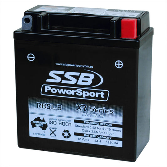 RB5L-B SSB XR Series Motorcycle Battery (12N5.5B)