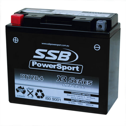RT12B-4 SSB XR Series Motorcycle Battery