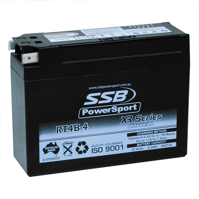 RT4B-4 SSB XR Series Motorcycle Battery