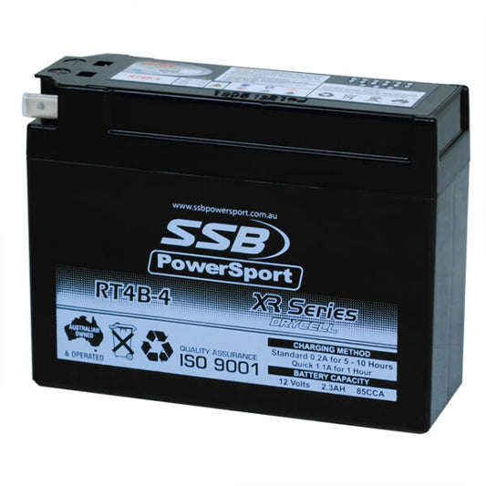 RT4B-4 SSB XR Series Motorcycle Battery