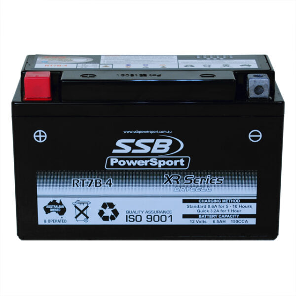 RT7B-4 SSB XR Series Motorcycle Battery