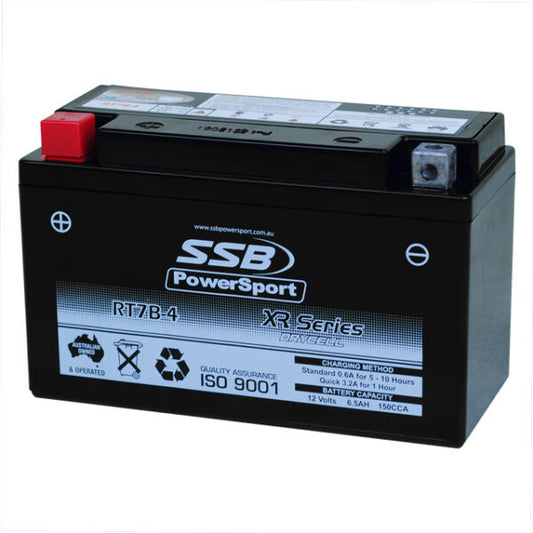 RT7B-4 SSB XR Series Motorcycle Battery
