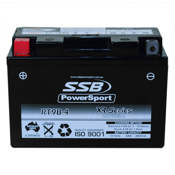 RT9B-4 SSB XR Series Motorcycle Battery
