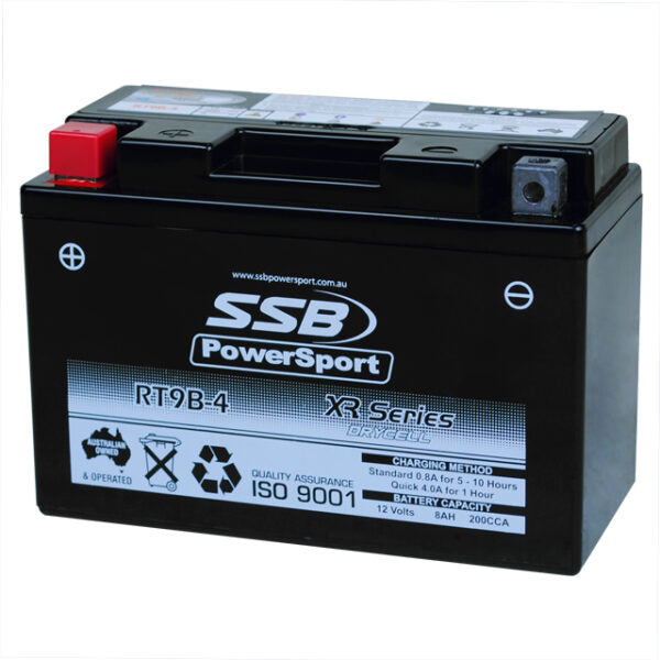 RT9B-4 SSB XR Series Motorcycle Battery