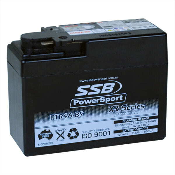 RTR4A-BS SSB XR Series Motorcycle Battery