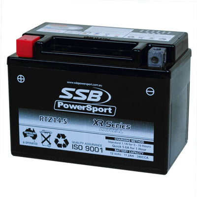 RTZ14-S SSB XR Series Motorcycle Battery (YTZ14S)