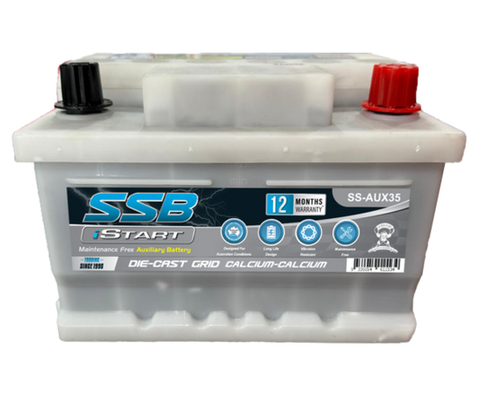 SS-AUX35 SSB Auxiliary VRLA Battery for Volvo and Mercedes Trucks