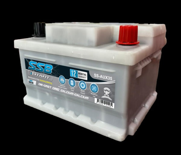 SS-AUX35 SSB Auxiliary VRLA Battery for Volvo and Mercedes Trucks