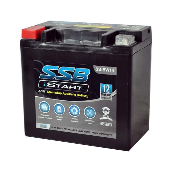 SS-BW14 SSB Auxiliary VRLA (AGM) Battery