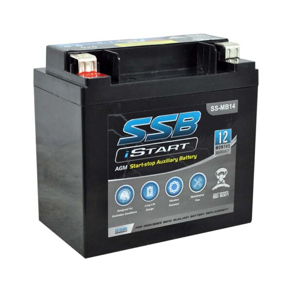 SS-MB14 SSB Auxiliary VRLA (AGM) Battery