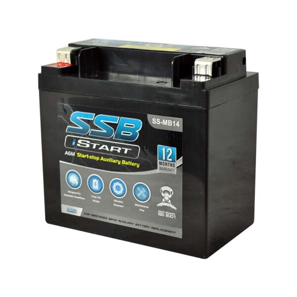 SS-MB14 SSB Auxiliary VRLA (AGM) Battery