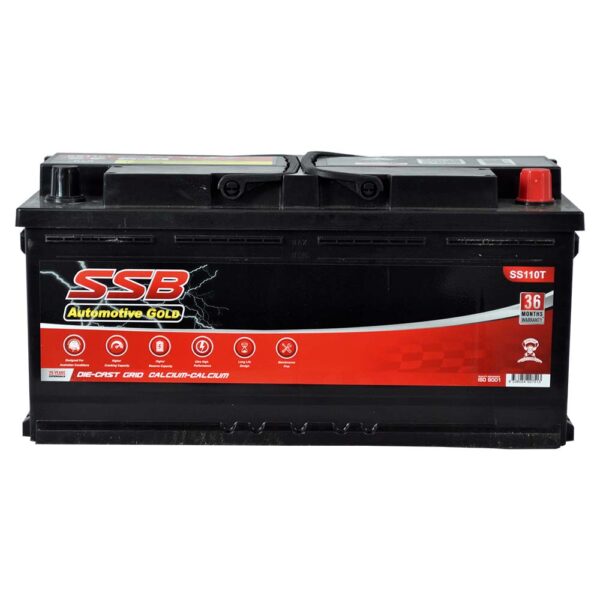 SS110T SSB Gold MF Car Battery (DIN110LH)