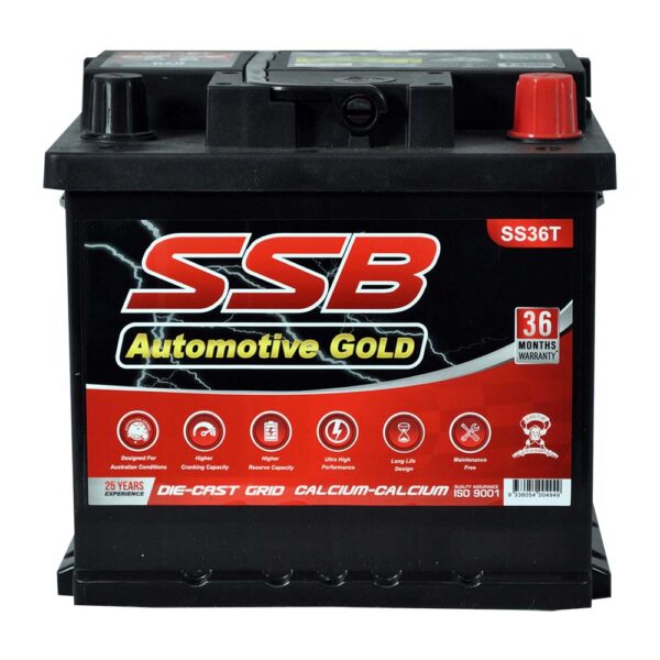 SS36T SSB Gold MF Car Battery (NS40T/NS40TZ)